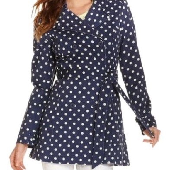 Blue trench coat - Picture 4 of 4